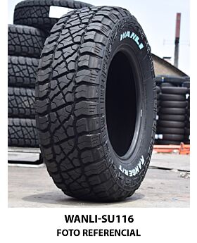 LLANTA LT265/70R16 8PR 117Q WANLI SU116 A/T (tipo M/T) (Letra blanca)