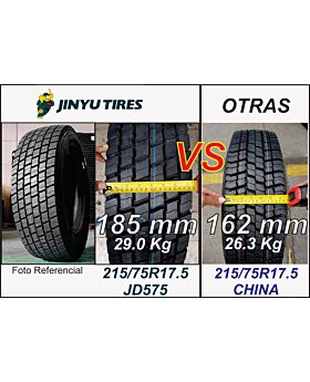 LLANTA 215/75R17.5 16PR 135L JINYU JD575 Pos