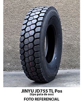 LLANTA 11R22.5 16PR 148J JINYU JD755 Pos (tipo pata de oso)