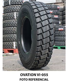 LLANTA 12R22.5 18PR 152F OVATION VI-055 Pos (Traccion minera)
