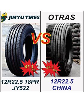 LLANTA 12R22.5 18PR JINYU JY522 Del