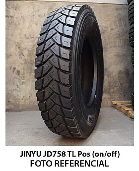 LLANTA 295/80R22.5 18PR 152K JINYU JD758 Pos (on/off)