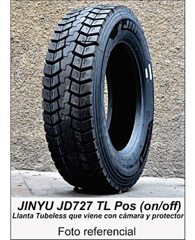 LLANTA 325/95R24 22PR 162K JINYU JD727 (Tubeless + camara y protector) Pos (on/off)