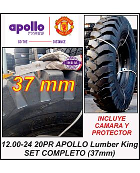 LLANTA 12.00-24 20PR APOLLO Lumber King TCF Pos (Traccion minera) (37mm)