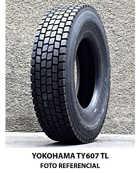 LLANTA 12R22.5 16PR YOKOHAMA TY607 Pos (Made in JAPAN)