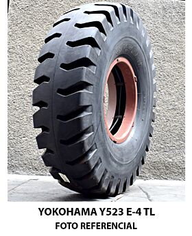 LLANTA 16.00-25 28PR YOKOHAMA Y523 E-4 (Made in JAPAN)
