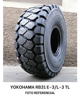 LLANTA 23.5R25 YOKOHAMA RB31 E-3** / L-3* (Made in JAPAN)