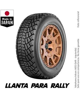 LLANTA 160/640R15 (195/65R15) YOKOHAMA ADVAN A053L A70 (Made in JAPAN) (Left)