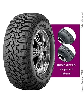 LLANTA 33x12.50R15 6PR 108Q NEXEN Roadian MTX RM7 (M/T) (Made in KOREA)