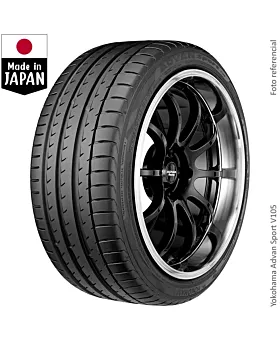 LLANTA 285/35ZR22 106Y YOKOHAMA ADVAN Sport V105 (Made in JAPAN)