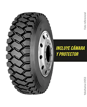 LLANTA 11.00R20 16PR YOKOHAMA LY053 Pos TCF (incluye camara y protector) (Made in JAPAN)