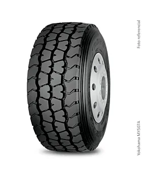 LLANTA 385/65R22.5 18PR YOKOHAMA MY507A (Made in JAPAN) Mix/Del
