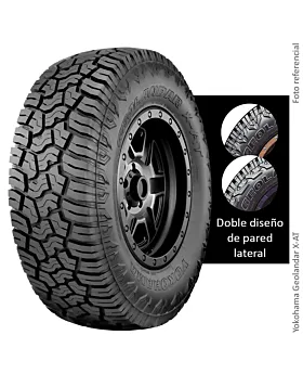 LLANTA 35x13.50R20 121Q YOKOHAMA GEOLANDAR X-AT G016 (A/T) (tipo M/T) (Made in JAPAN)