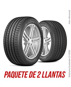PAQUETE 2 LLANTAS 235/65R17 108V YOKOHAMA GEOLANDAR CV G058 TL XL (Extra Load)