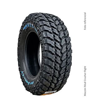 LLANTA 31x10.5R15 109Q MAZZINI Mud Crusher M/T (Right) (Letra blanca)